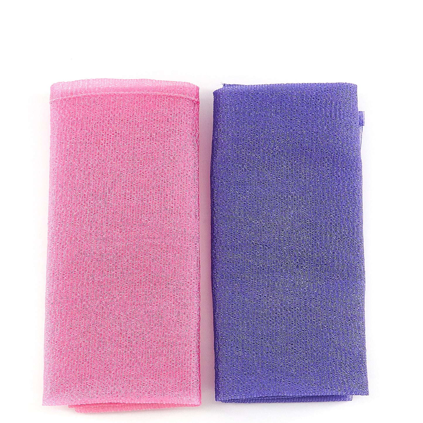 SHOWER TOWELS (PURPLE/PINK)