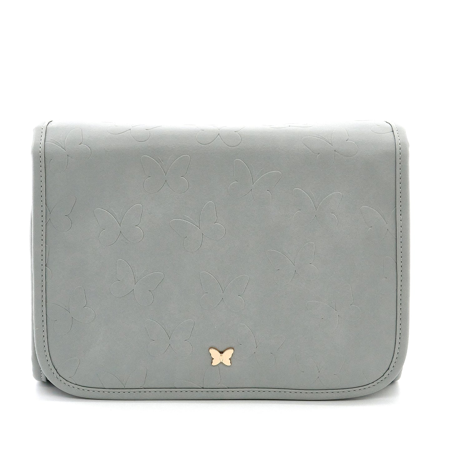 Butterflies – Travel Hanging Pouch (Grey)