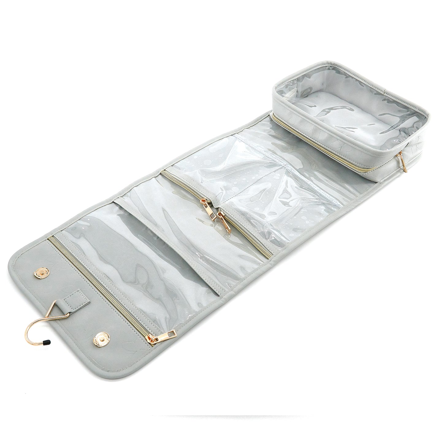 Butterflies – Travel Hanging Pouch (Grey)