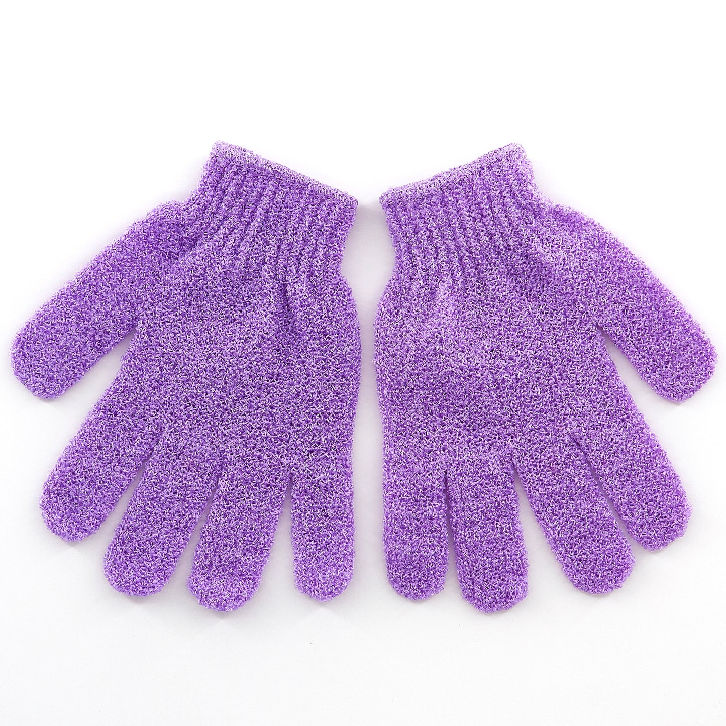 EXFOLIATING GLOVES (PURPLE / PINK)