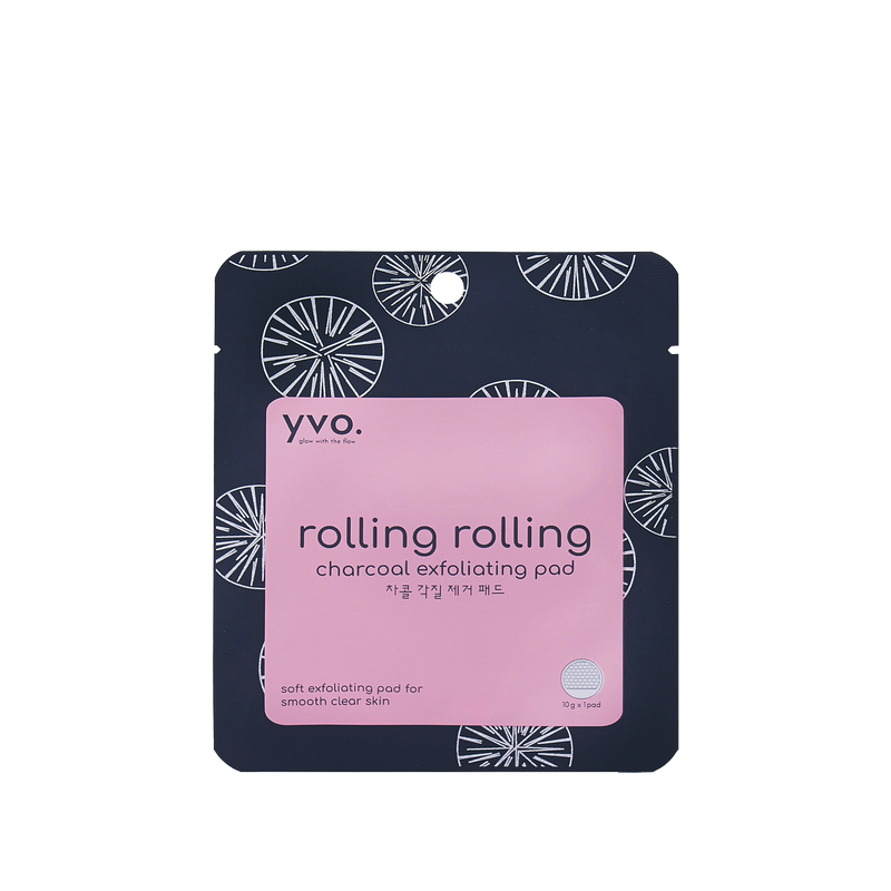 Rolling Rolling Natural Charcoal Exfoliating Pads