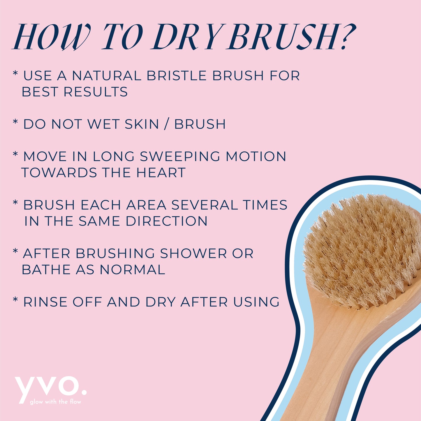 SMALL HANDLE EXFOLIATING DRY BRUSH
