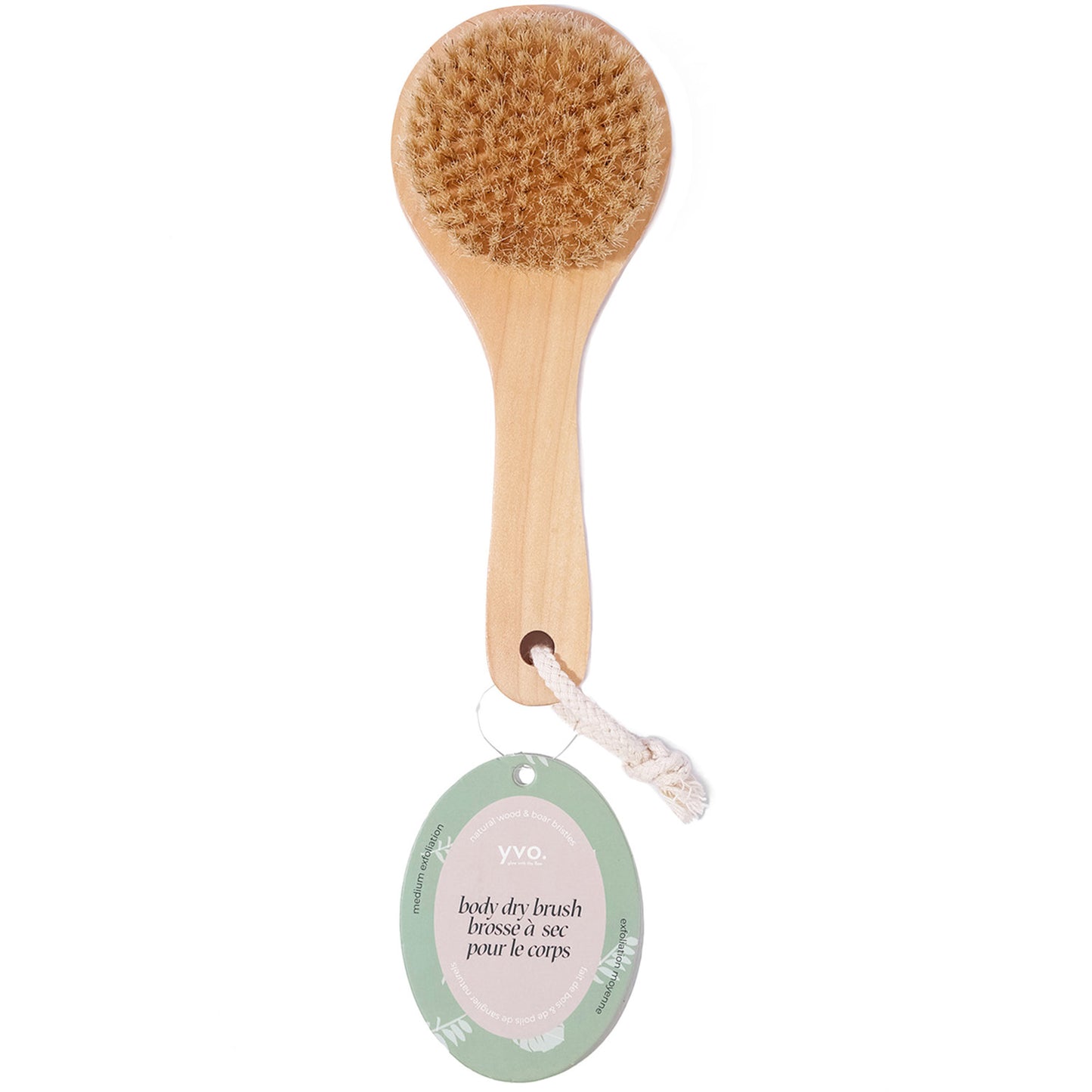 SMALL HANDLE EXFOLIATING DRY BRUSH