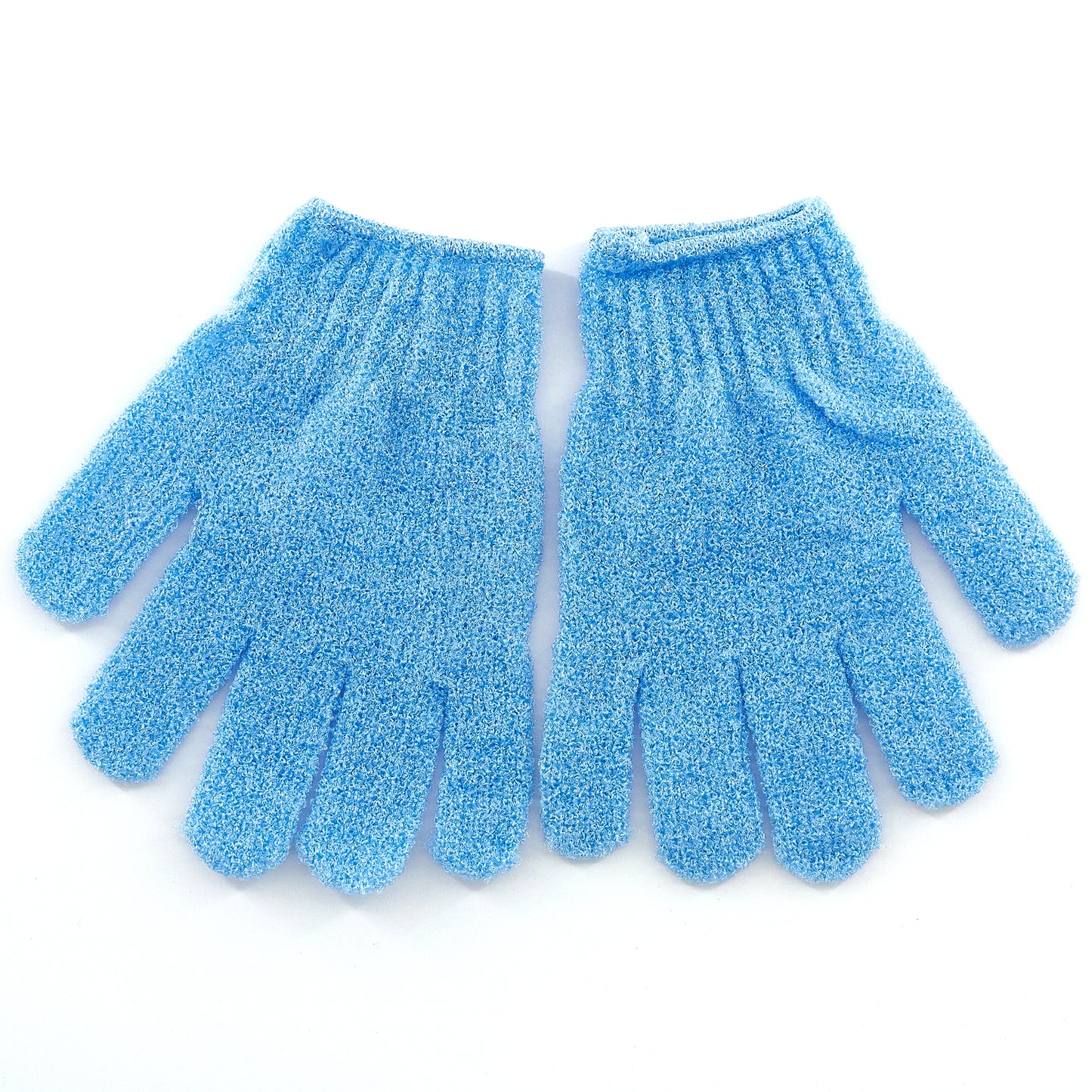 EXFOLIATING GLOVES ( PINK / BLUE )