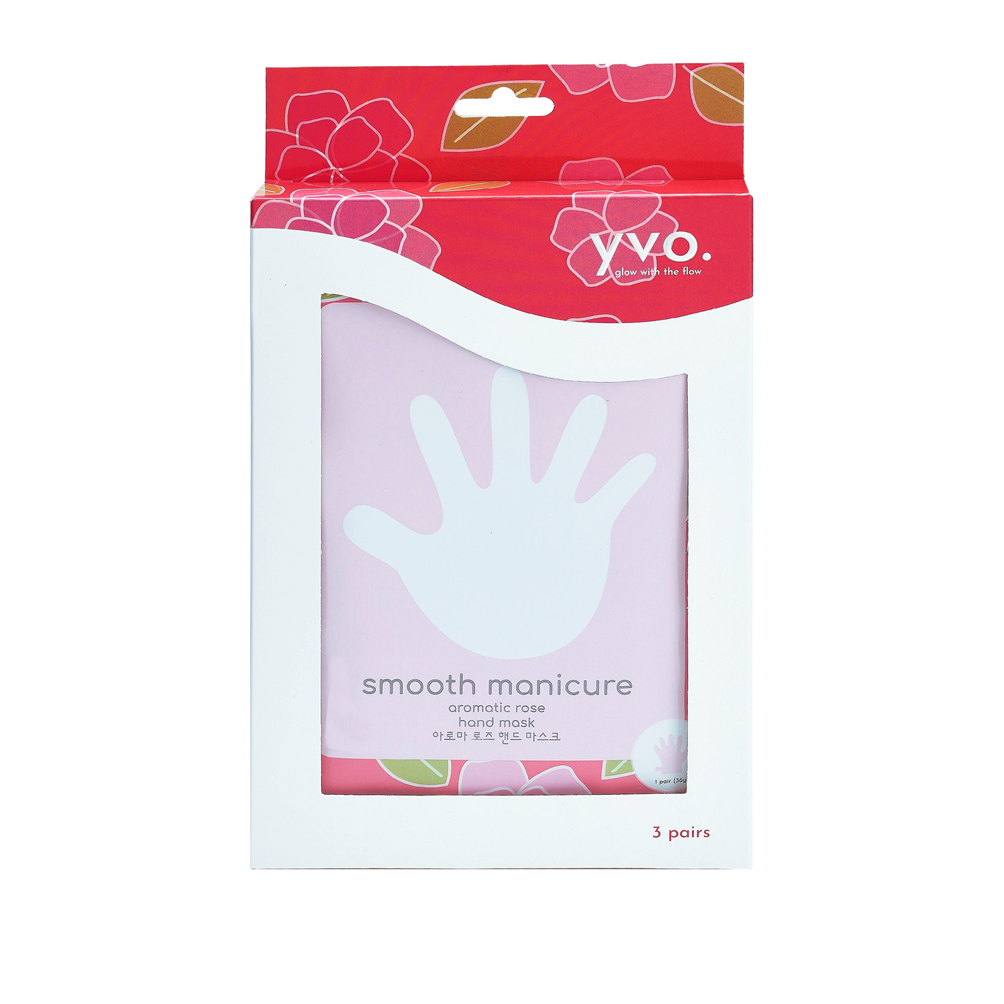 Smooth Manicure Aromatic Rose Hand Mask