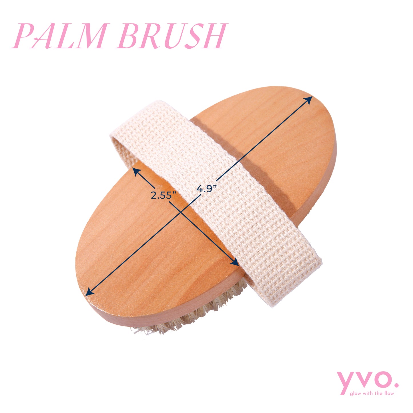 PALM SIZE DRY BODY BRUSH