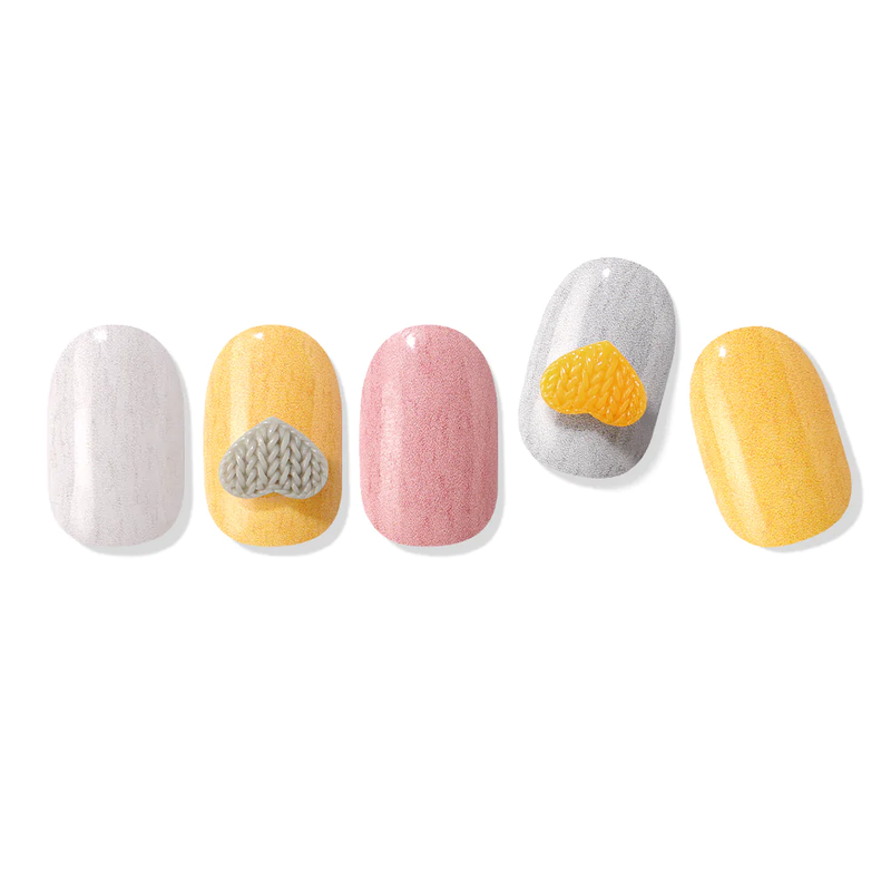 THE HEART KNIT Nail Stickers