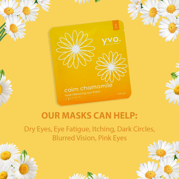 Calm Chamomile Heat Releasing Eye Mask