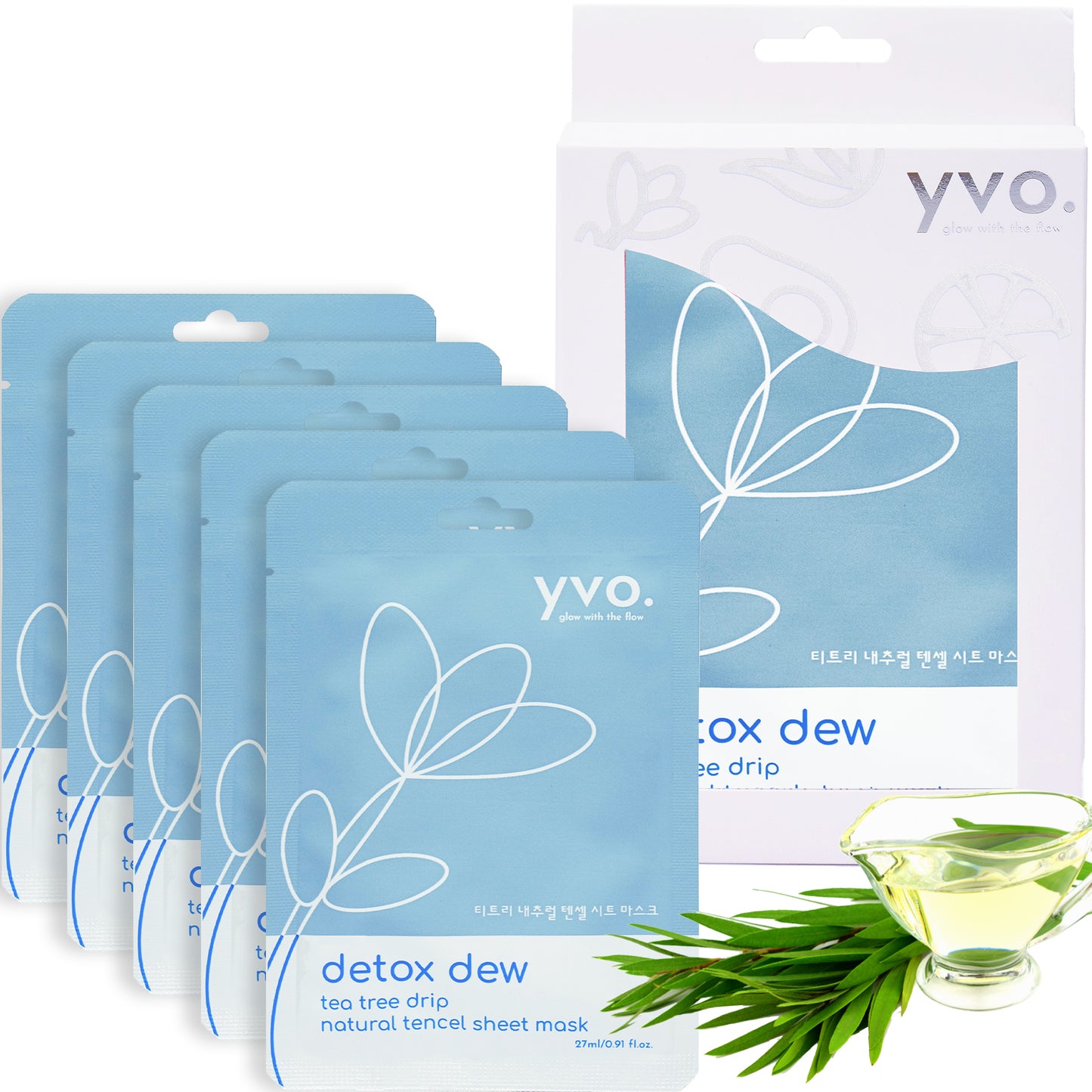 Detox Dew Tea Tree Drip Sheet Mask