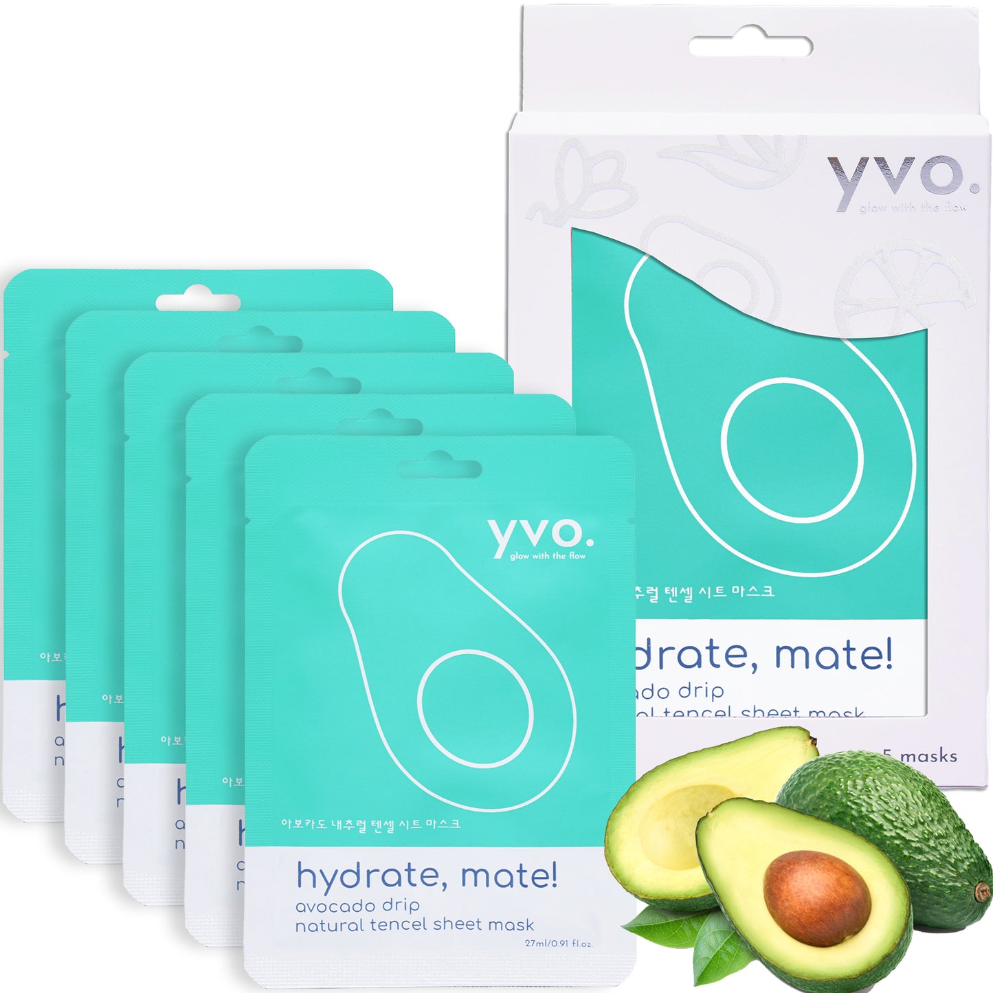 Hydrate, Mate! Avocado Drip Sheet Mask